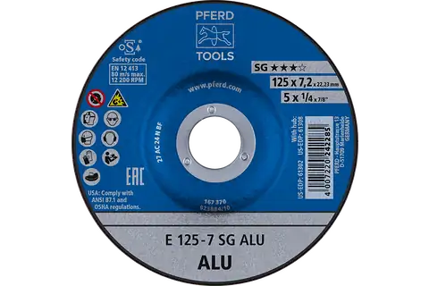 PFERD Grinding Wheel Performance SG ALU