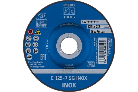PFERD Grinding Wheel Performance SG INOX