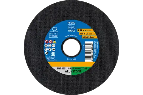 PFERD Cutting Wheel Universal PSF ALU + STONE Flat Type (Shape 41)